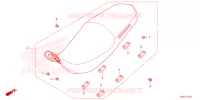 SELLE pour Honda XRE 190 de 2022