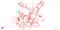 CADRE pour Honda XRE 190 de 2022
