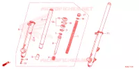 FOURCHE pour Honda XRE 190 de 2022