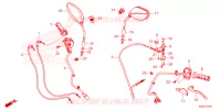LEVIER DE GUIDON   CABLE   COMMODO pour Honda XRE 190 de 2022