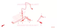 PEDALE pour Honda XRE 190 de 2022