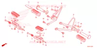 REPOSE PIED pour Honda XRE 190 de 2022