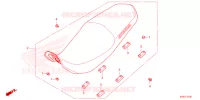 SELLE pour Honda XRE 190 de 2022
