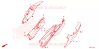 COUVERCLES LATERAUX pour Honda XRE 190 de 2025