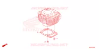 CYLINDRE pour Honda XRE 190 de 2025