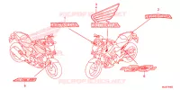 AUTOCOLLANTS pour Honda NC 750 X de 2015