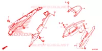 COUVERCLES LATERAUX pour Honda NC 750 X de 2015