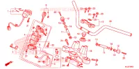 GUIDON   TE DE FOURCHE pour Honda NC 750 X de 2015