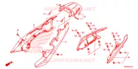 COUVERCLES LATERAUX pour Honda NC 750 X ABS de 2019