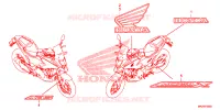 AUTOCOLLANTS pour Honda NC 750 X ABS de 2021