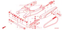 BRAS OSCILLANT pour Honda CB 600 F HORNET ABS de 2012