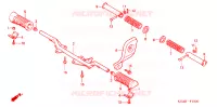 REPOSE PIED pour Honda CG 125 CARGO de 2004