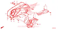 COUVERCLE GAUCHE pour Honda PCX 150 ABS SPORT de 2019