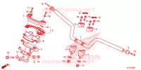 GUIDON   CARENAGE pour Honda PCX 150 ABS SPORT de 2019