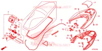 SELLE pour Honda PCX 150 ABS SPORT de 2019