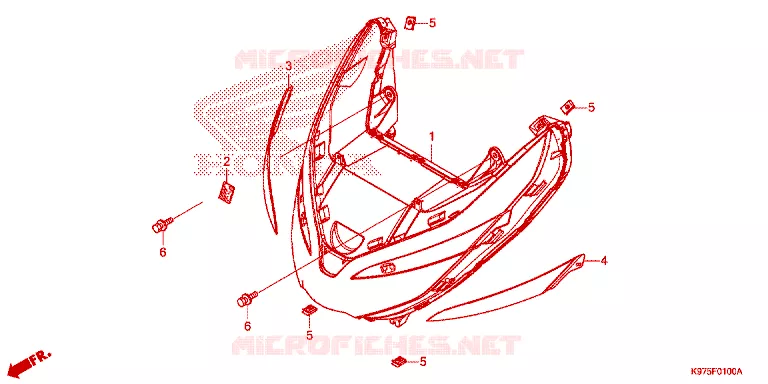 PHARE Honda SCOOTER 150 PCX 2021  WW150M