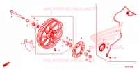 ROUE AVANT pour Honda PCX 150 CBS de 2023