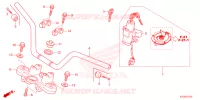 GUIDON pour Honda CG 160 START de 2023