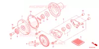 POMPE A HUILE pour Honda CG 160 START de 2023