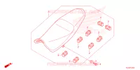 SELLE pour Honda CG 160 START de 2023