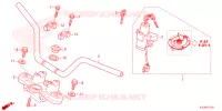 GUIDON pour Honda CG 160 START de 2024