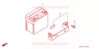 BATTERIE pour Honda CG 125 FAN 2LA de 2005