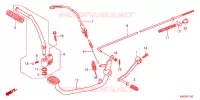 PEDALE   KICK pour Honda CG 125 CARGO PARTIDA ELETRICA 2LA de 2011