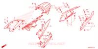 COUVERCLES LATERAUX pour Honda NC 750 X DCT de 2024