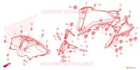COUVERCLES LATERAUX pour Honda NC 750 X DCT de 2024