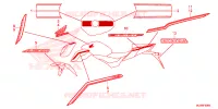 AUTOCOLLANTS pour Honda CB 500 F de 2016