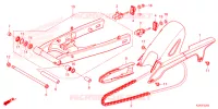 BRAS OSCILLANT pour Honda CB 300 TWISTER CBS de 2023