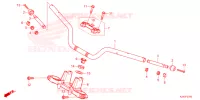 GUIDON   TE DE FOURCHE pour Honda CB 300 TWISTER CBS de 2023