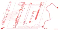 FOURCHE pour Honda PCX 160 ABS de 2024