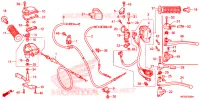 COMMODO   LEVIER   CABLE pour Honda FOURTRAX 420 RANCHER 4X4 de 2017