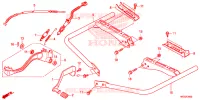 PEDALE pour Honda FOURTRAX 420 RANCHER 4X4 de 2017