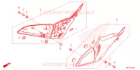 FILTRE A AIR   COUVERCLE LATERAL pour Honda CBR 650 R de 2023