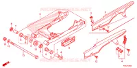 BRAS OSCILLANT pour Honda CG 160 TITAN SE 25 ANOS de 2019