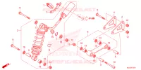 AMORTISSEUR ARRIERE pour Honda CBR 600 RR ABS de 2025