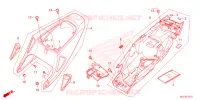 COUVERCLES LATERAUX pour Honda CBR 600 RR ABS de 2025