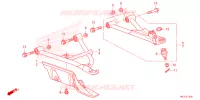 TRIANGLES AVANT pour Honda FOURTRAX 420 RANCHER 4X4 DCT IRS EPS de 2025