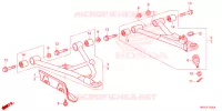 TRIANGLES AVANT pour Honda FOURTRAX 520 FOREMAN RUBICON 4X4 EPS de 2025