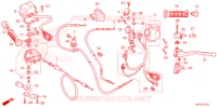 COMMODO   LEVIER   CABLE pour Honda FOURTRAX 520 FOREMAN RUBICON 4X4 EPS de 2025