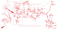 MAITRE CYLINDRE DE FREIN AVANT pour Honda FOURTRAX 520 FOREMAN RUBICON 4X4 AT DCT EPS 4ED de 2024