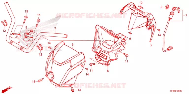 GUIDON Honda ATV 520 FOURTRAX 2024  TRX520FA6R