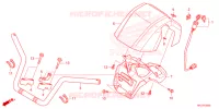GUIDON pour Honda FOURTRAX 420 RANCHER 4X4 Manual Shift de 2025