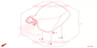 SELLE pour Honda FOURTRAX 420 RANCHER 4X4 Manual Shift de 2025