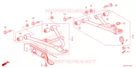 TRIANGLES AVANT pour Honda FOURTRAX 420 RANCHER 4X4 Manual Shift de 2025