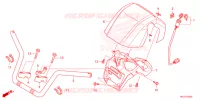 GUIDON pour Honda FOURTRAX 420 RANCHER 4X4 Manual Shift de 2025