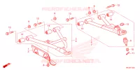 TRIANGLES AVANT pour Honda FOURTRAX 420 RANCHER 4X4 EPS Manual Shift de 2024