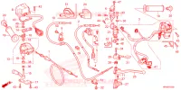 COMMODO   LEVIER   CABLE pour Honda FOURTRAX 520 FOREMAN 4X4 EPS NZ de 2024